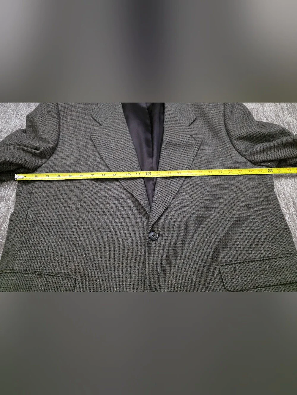Vintage S&K Famous Brands Silk & Wool Blend Blazer Timeless Quiet Luxury 42R